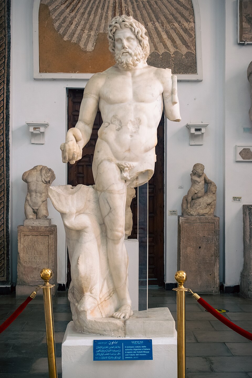 Neptun — römische Statue, 1. Jahrhundert
