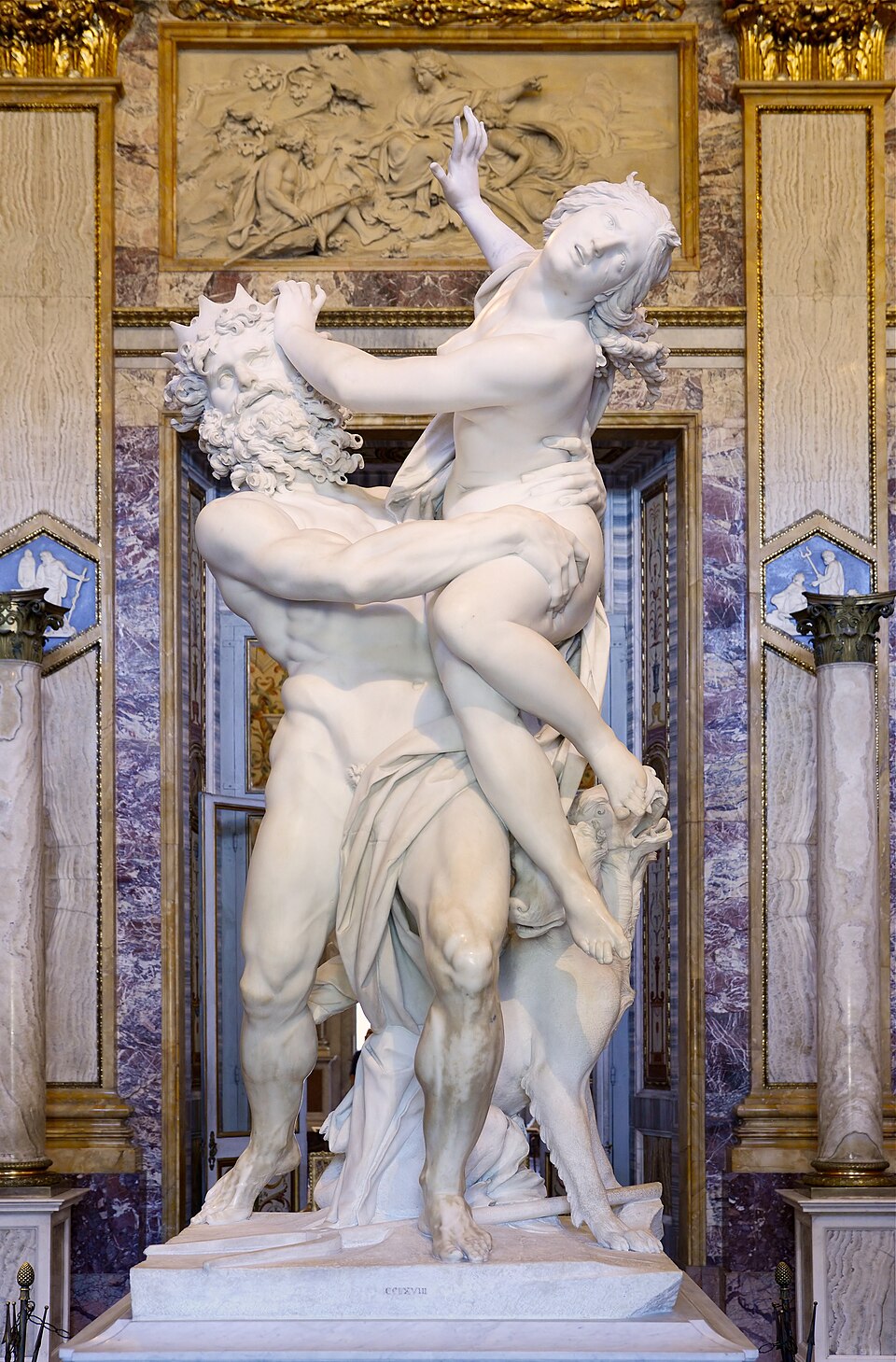 Der Raub der Proserpina, Gian Lorenzo Bernini, 1621–1622, Galleria Borghese, Rom