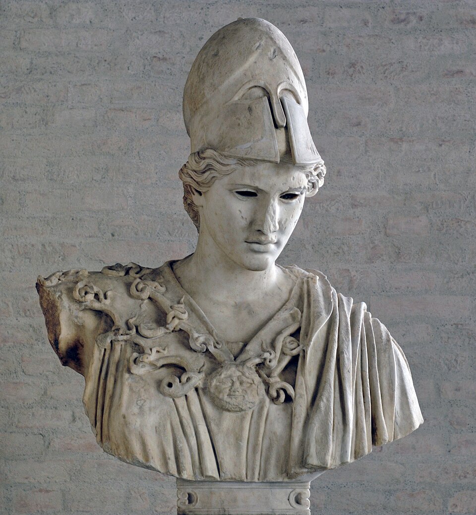 Die Athena Velletri — römische Kopie, Glyptothek München