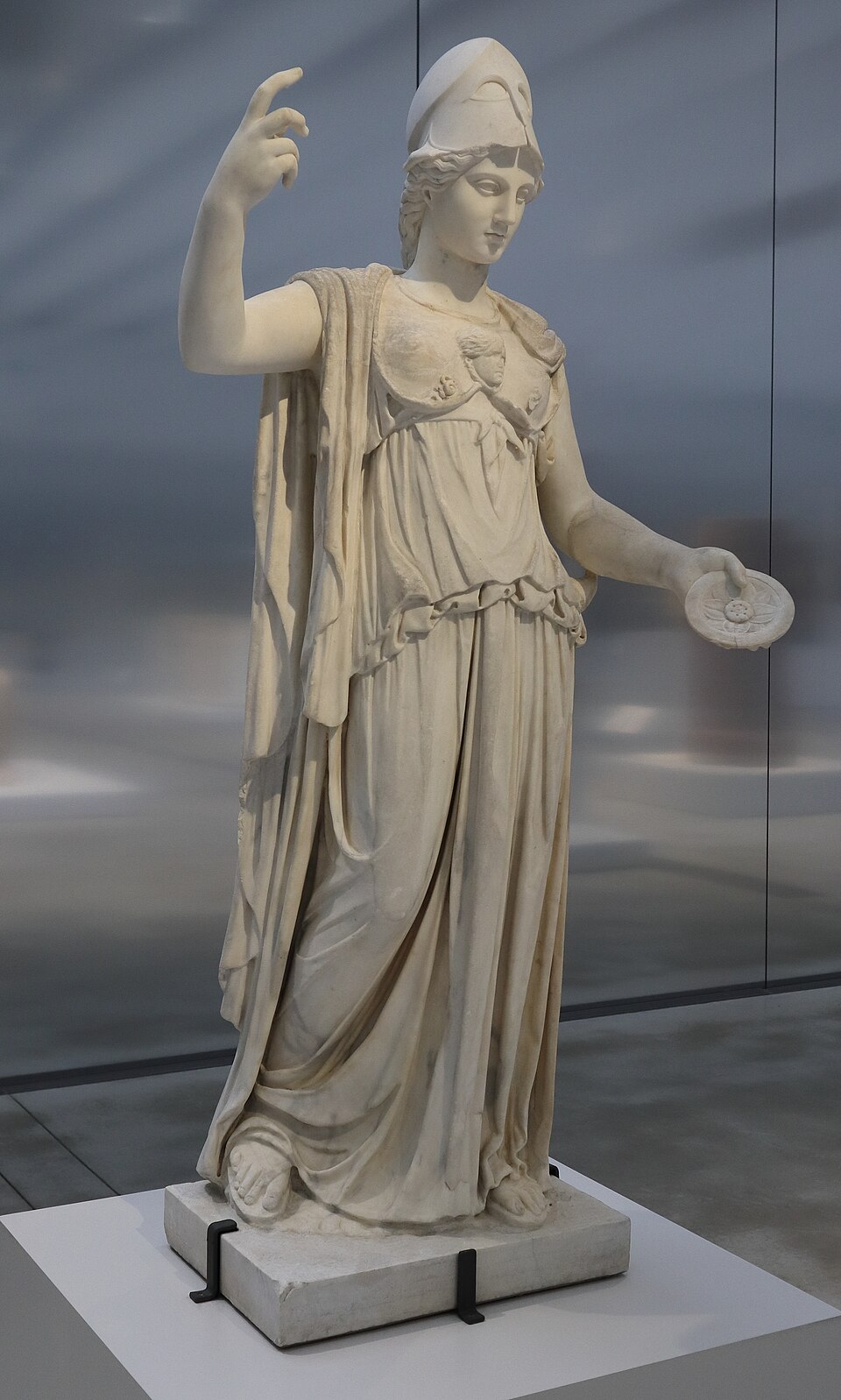 Minerva — römische Marmorstatue, Louvre
